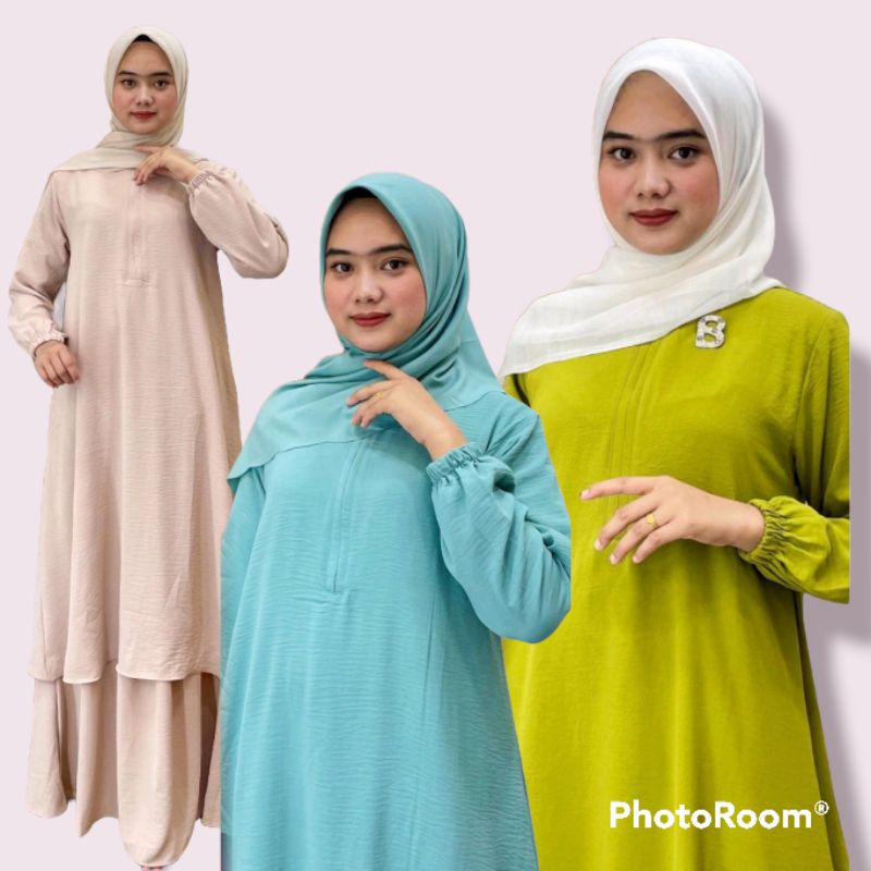 SADZAKI - GAMIS MALAYSIA CRINCKLE BUSUI