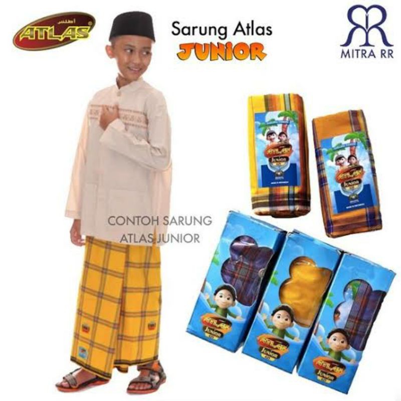 SARUNG ATLAS JUNIOR 425 murah ,sarung anak , sarung atlas junior ,sarung junior atlas ,sarung murah