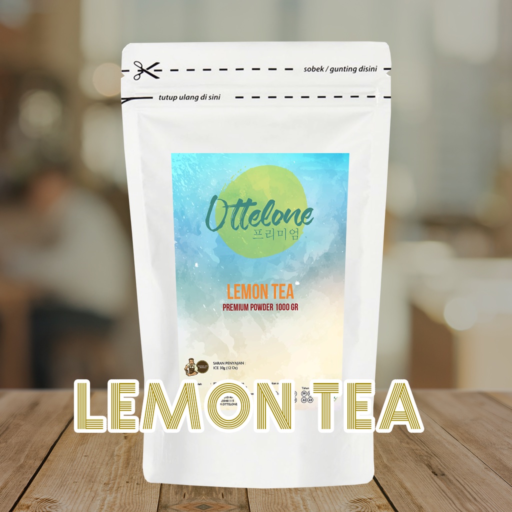 

Powder LEMON TEA 1000gr Bubuk Minuman Premium Halal