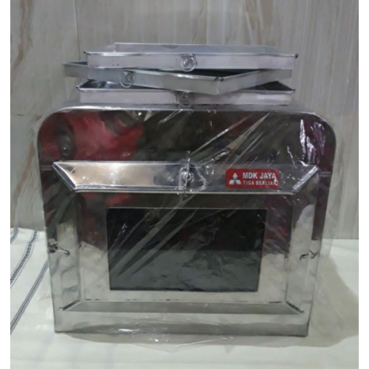 Oven Kompor Tangkring Tiga Berlian 3 Susun Bahan Stainless