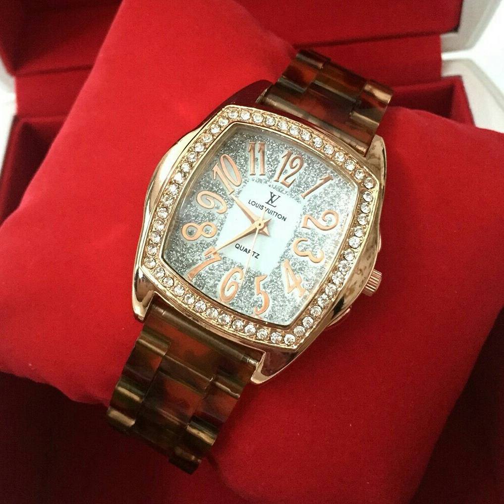Jam Tangan Wanita leopard LV