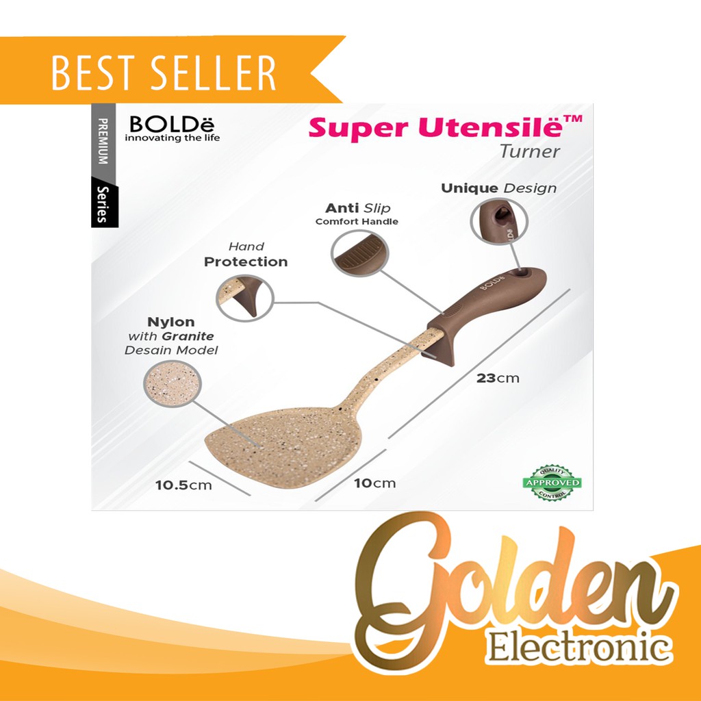 BOLDe Super Utensile Turner / Spatula Beige / Sutil