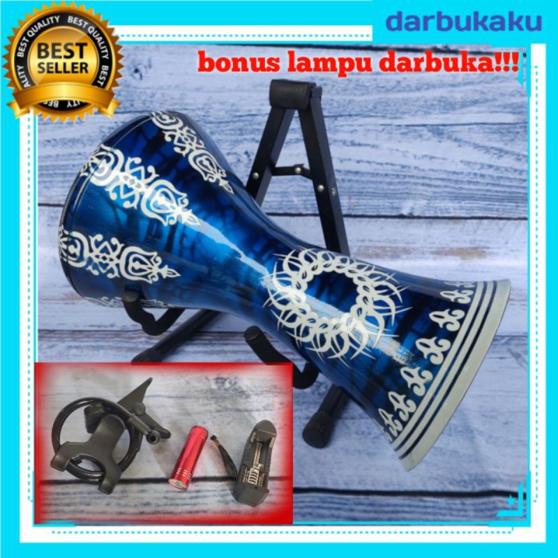 Darbuka Plus Lampu LED Fullset