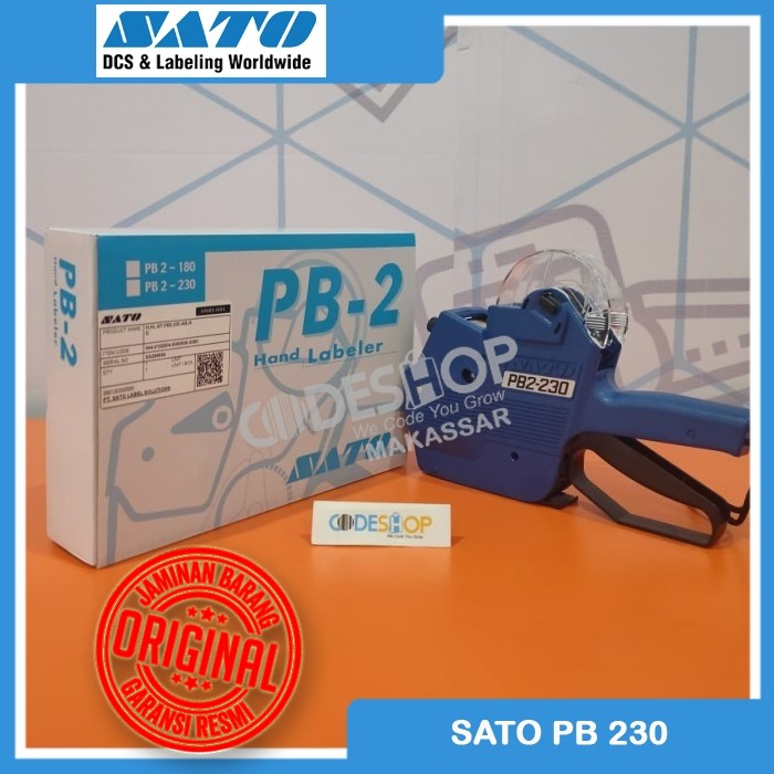 Handlabel / Labeller / Label Harga / Tembakan Harga SATO PB 230