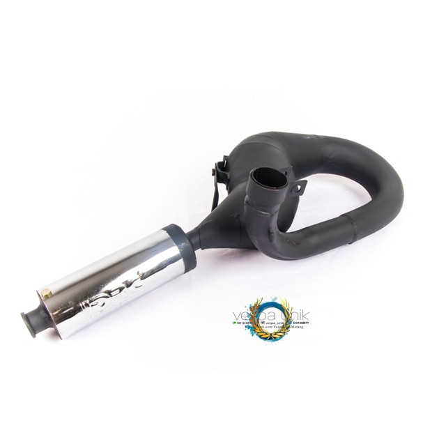 Knalpot Vespa DRC Racing Pendek Kanan Vespa PX