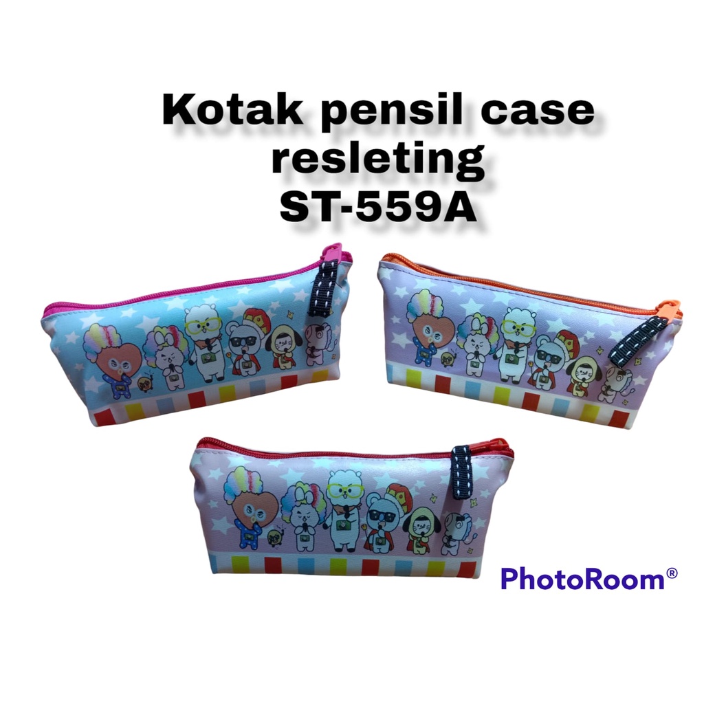 

AS888 - Kotak Pensil Resleting Motif Kartun / Pouch / Tempat Pensil Murah
