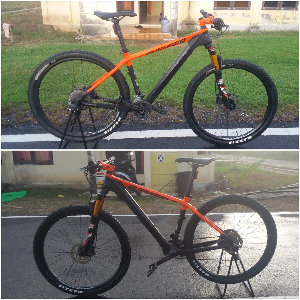 SEPEDA MTB XC PACIFIC AVENGER 5.0 CARBON - SUDAH UPGRADE