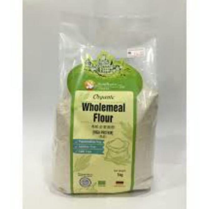 

TERBARU Health paradise organic wholemeal flour( high protein) 1 kg