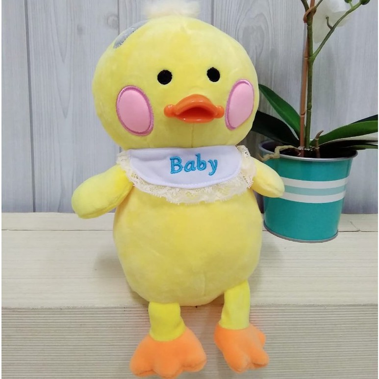 Boneka Bebek Celemek 20cm/Boneka Duck/Animal Boneka/Boneka Lembut Soft