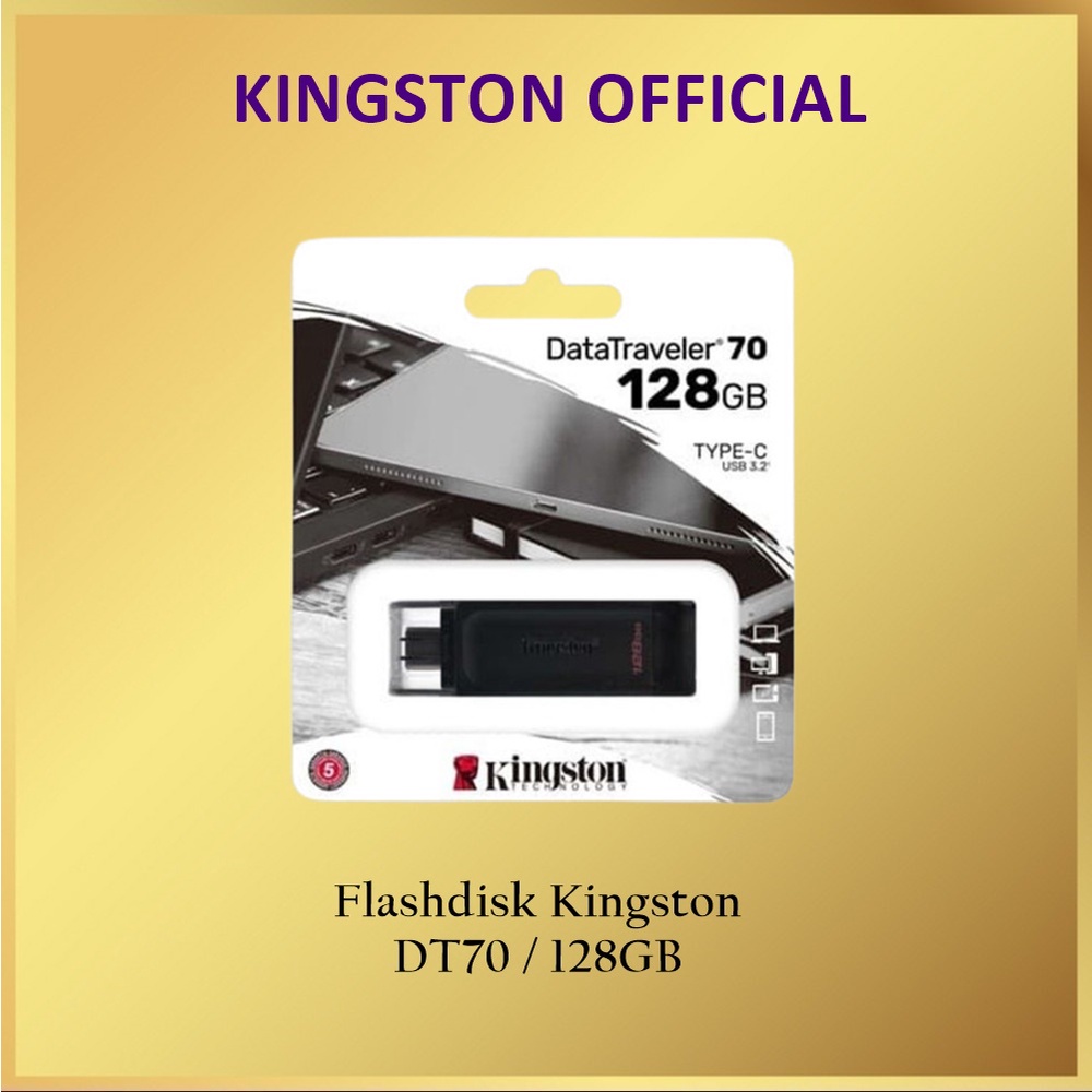 Kingston Flashdisk DataTraveler DT70 128GB USB-C DT 70