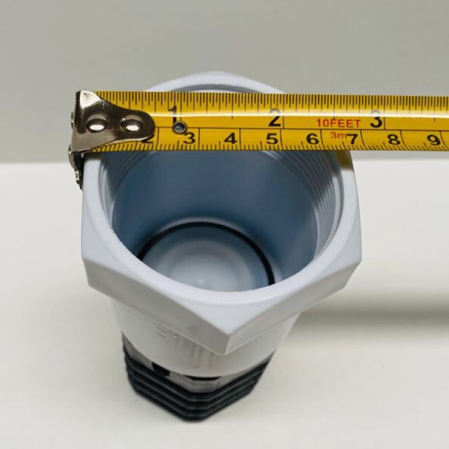 Foot Klep Plastik 2&quot; GMP - MITSUTOYO Foot Klep Pvc 2 in - Tusen Klep Saringan- Foot Valve - Tusem Klep Saringan