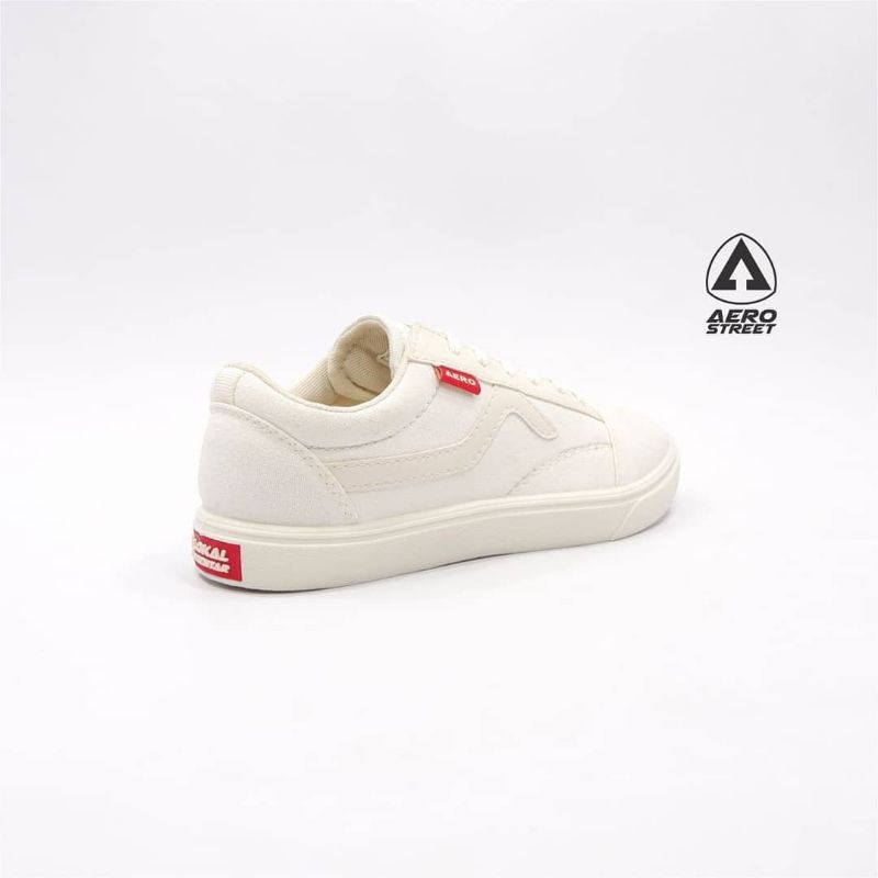 Sepatu Aerostreet massive putih natural all white