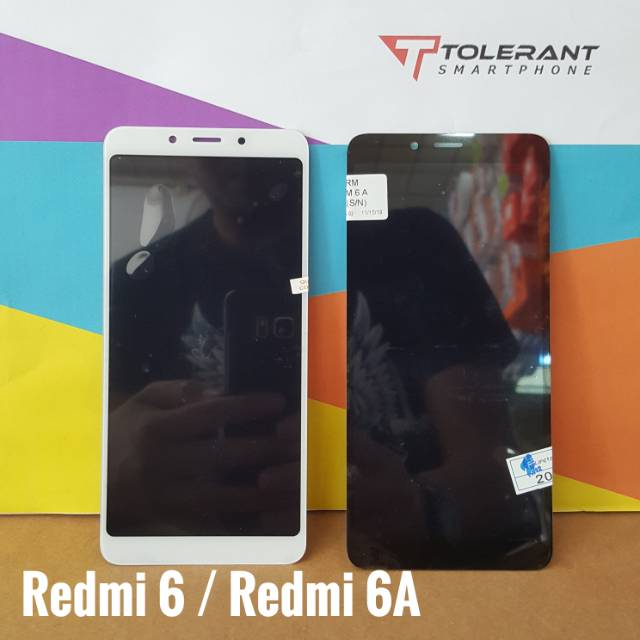 LCD Layar tampilan Xiaomi Redmi 6 atau Redmi 6A 6 A Fullset Touchscreen / Layar sentuh / TC / TS
