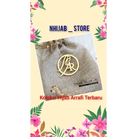 ARRAFI BROSS PEJABAT HIJAB INSTAN KERUDUNG BERGO KHIMAR ELZATTA