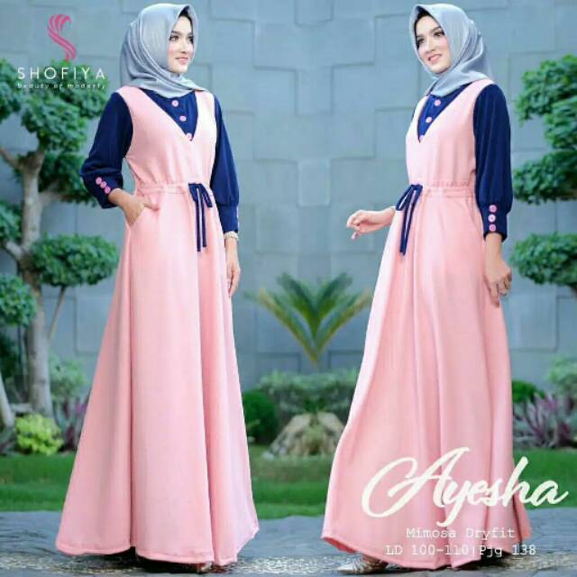 GAMIS GRACELLA BY ERIC SUMMER | BUSANA MUSLIM SYAR'I