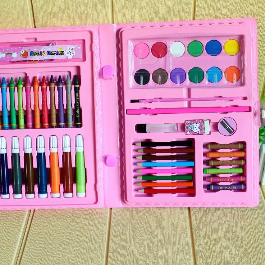 

Lagi Trend ✦ Crayon Set 68pcs / Krayon Mewarnai Anak 68pcs / Pensil Warna Set 68pcs!