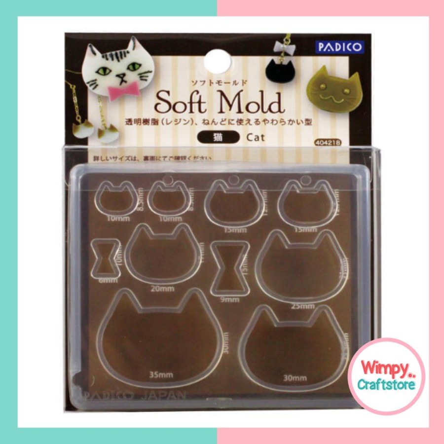 Wimpy - Cetakan Padico Soft Mold Cetakan Resin Cetakan Fondant Cetakan Kue 2