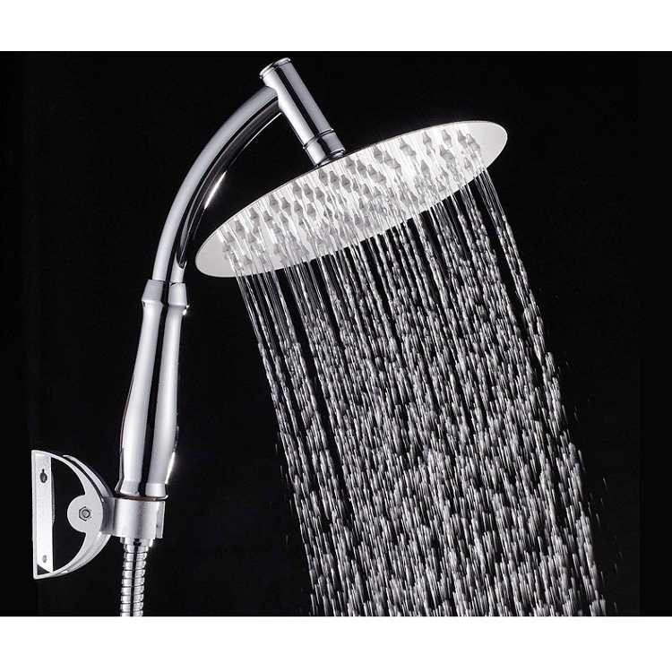 Kepala Shower Mandi Pancuran Rainfall Stainless Round Shower 8 Inch