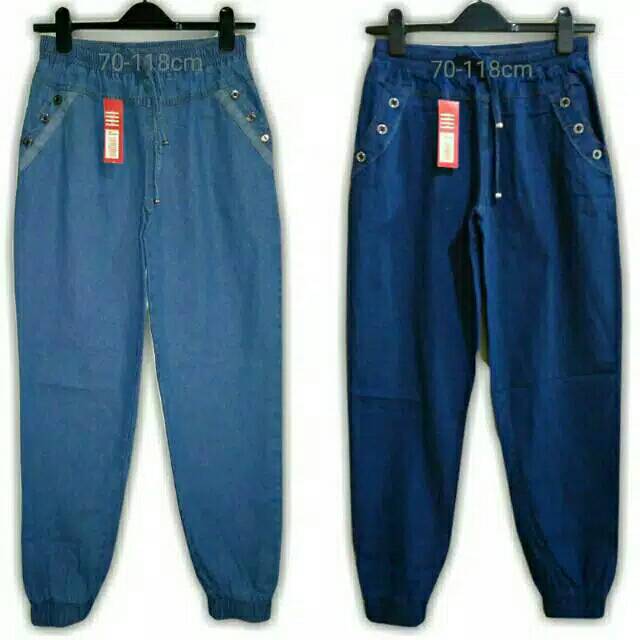 CELANA JOGER JEANS DEWASA