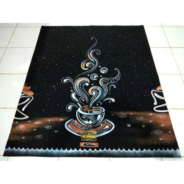Sarung Lukis Kopi Seduh