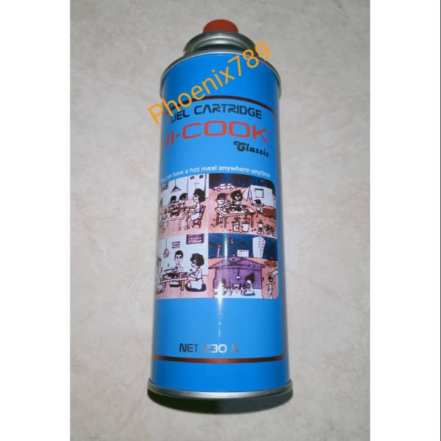 Gas Kaleng Hi-cook Original 230 Gram