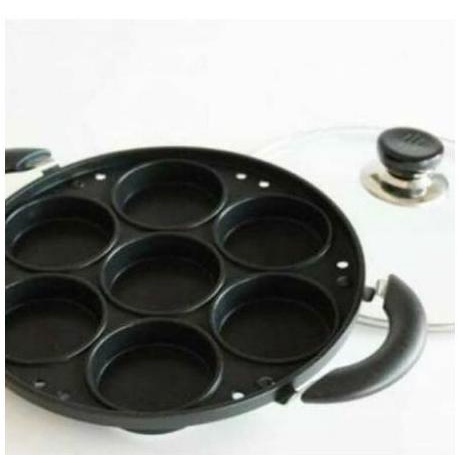 ><><><] HAPPY CALL Cetakan Martabak Mini/Apem 7 Lubang Datar