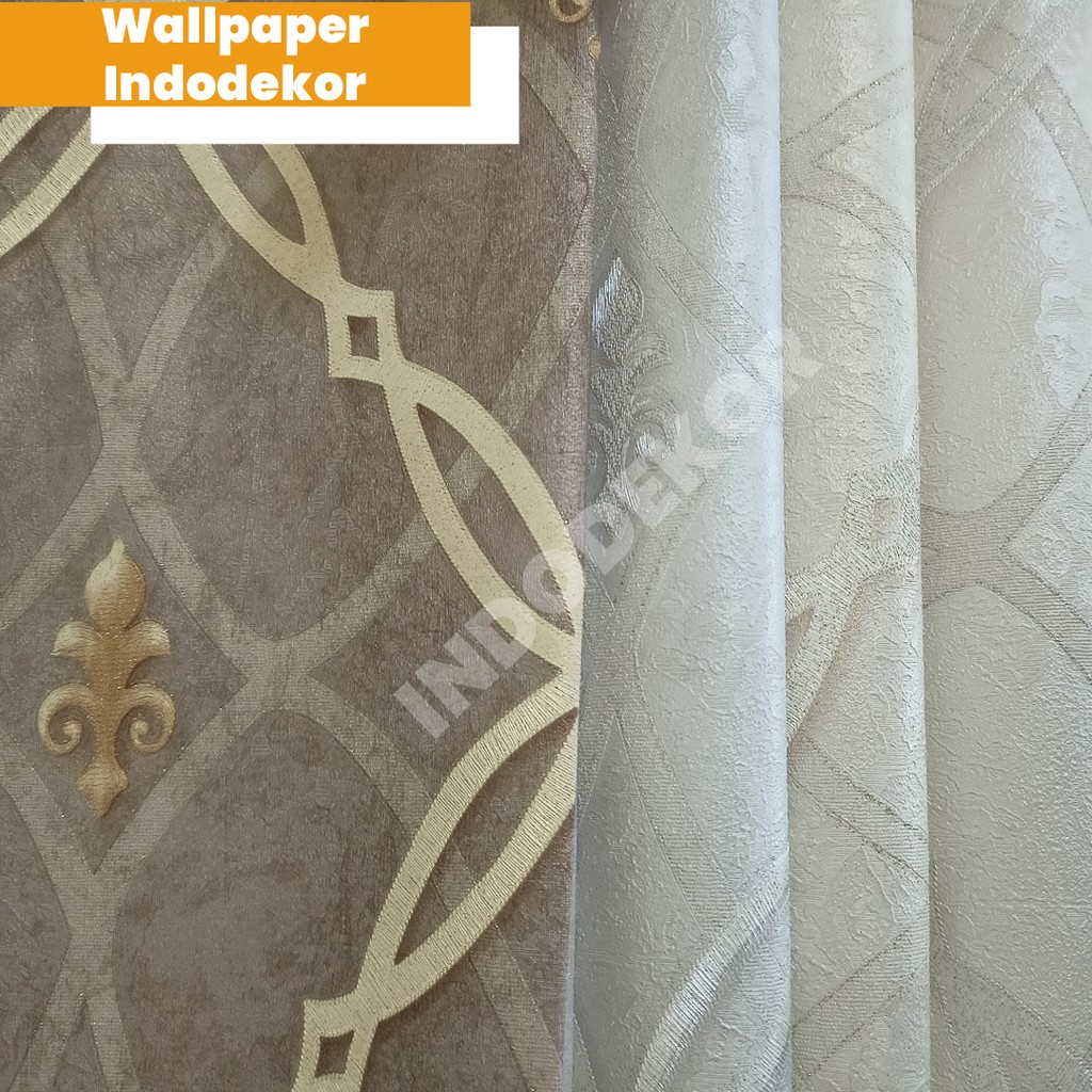 Wallpaper Dinding Vinyl / Wallpaper Dinding Kamar / Wallpaper Vinyl Motif Minimalis