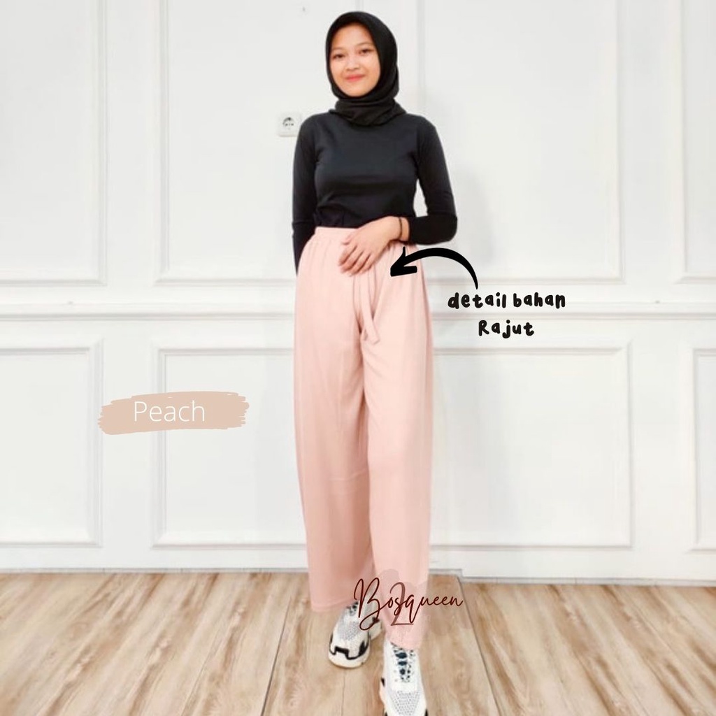 KULOT RAJUT PREMIUM | CELANA RAJUT | KNIT PANTS MURAH