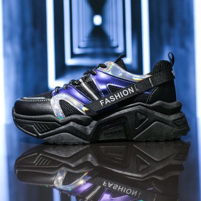 [ Import Design ] Sepatu Wanita Sneakers Wanita Import Premium Quality ID119-HITAM
