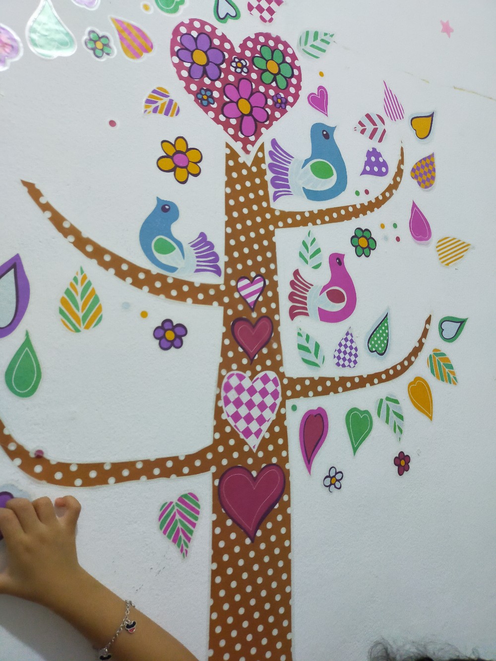Reliza Wall Sticker | Stiker Dinding 60x90 Pohon Glow In The Dark Cute Tree Abq9617