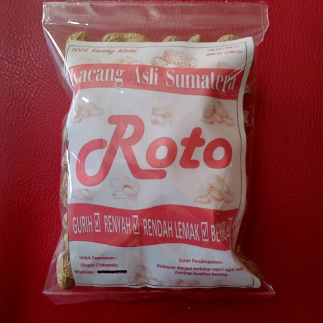 

Kacang Sumatera Roto - 150 g