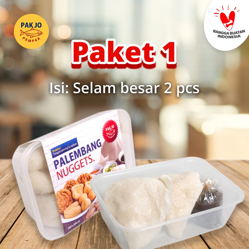 

Pempek Pak Jo ( Paket 1 )/Pempek Pakjo/Pempek Palembang/Pempek Enak