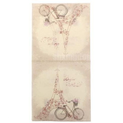 Decoupage Napkin - Tissue Decoupage 2Ply CT - Bonjour Paris