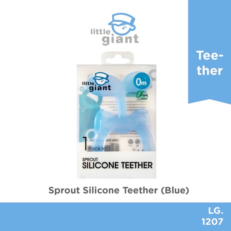 Little Giant Sprout Silicone Teether LG.1207- Gigitan bayi