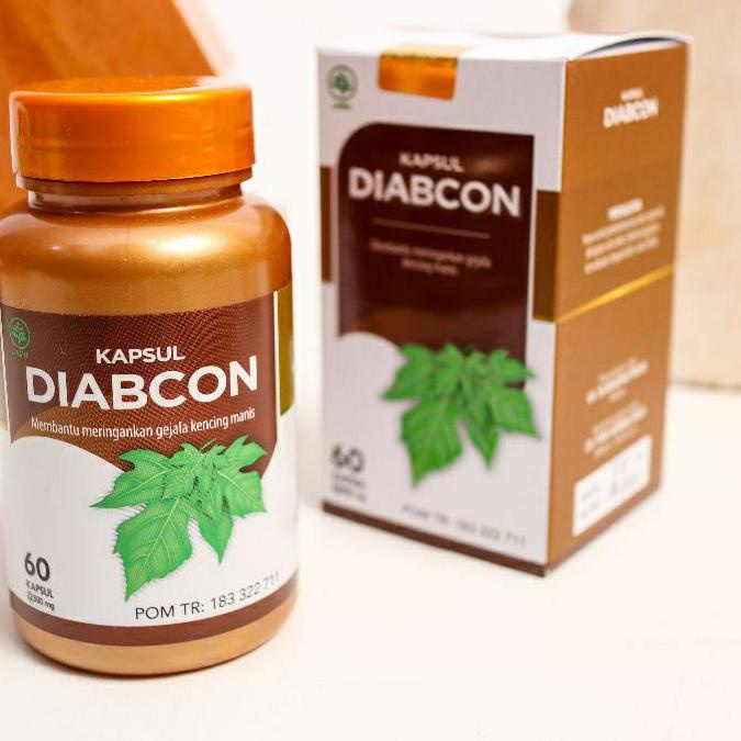 

Bagus Dipakai ⁑ Kapsul DIABCON Obat Diabetes Ampuh MengatasiKencing Manis (isi 60) Asli Original BPOM+