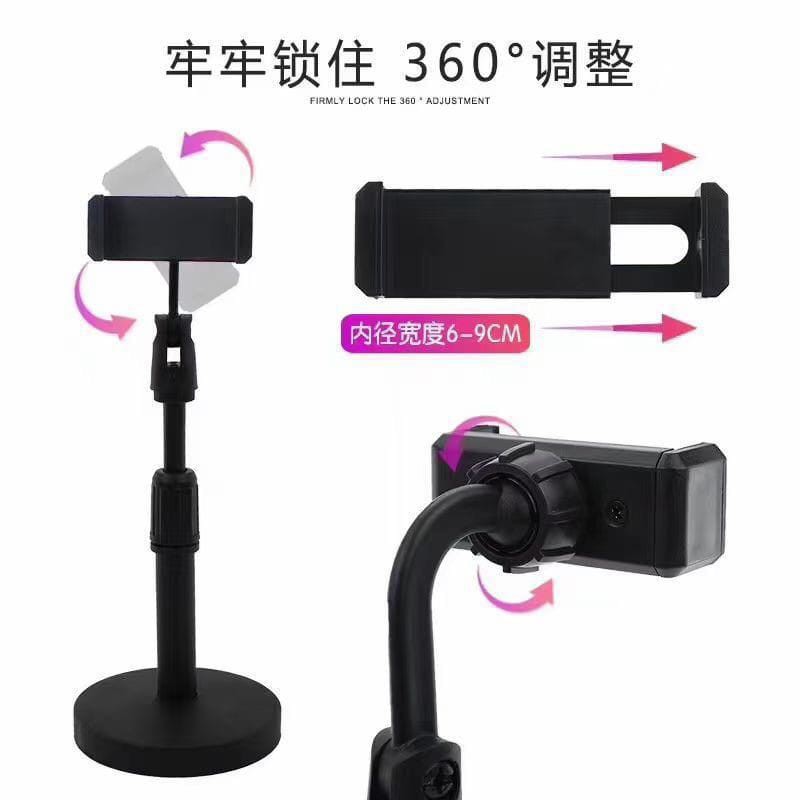 TRIPOD MINI PHONE HOLDER STAND PUTAR 360 FELXIBLE MULTIFUNGSI HD25