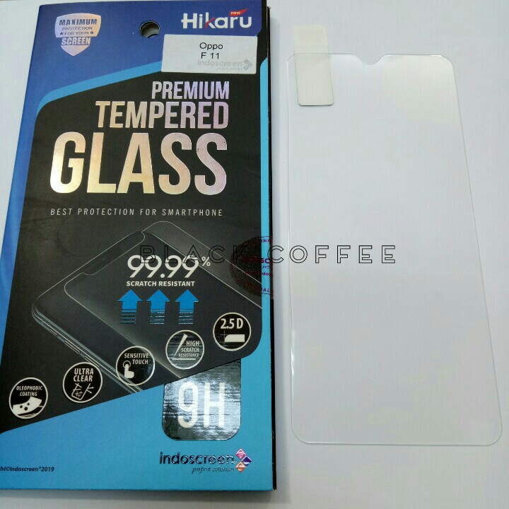 BENING HIKARU Tempered glass Oppo F11 biasa