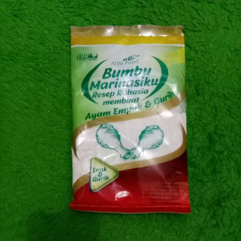 

Alifa Food Bumbu Marinasiku - Resep Rahasia membuat Ayam Empuk dan Gurih