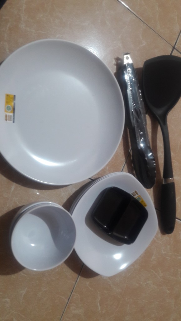 W0704 Mangkok / Mangkuk Melamin Kaki 4 Inc Putih Gading Golden Dragon