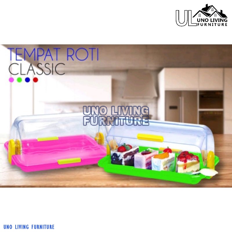 Tempat Roti Kue / Tempat Penyimpanan Makanan / Tempat Bolu Classic MULTIPURPOSE CASE - TABITHA MURAH