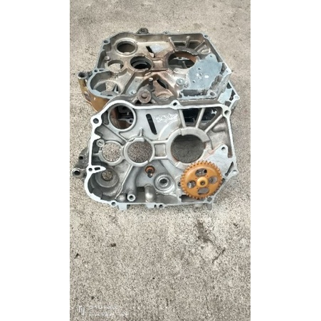 Crankcase Kalter Krengkes kanan modif pompa oli mio Pnp grand Suprafit new legenda honda win 100 Rev