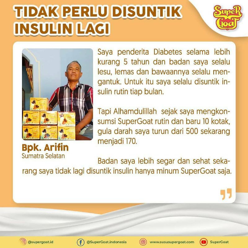 

susu kambing ETAWA