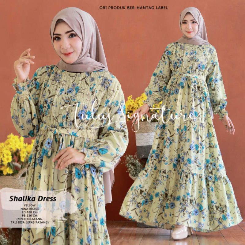 SHALIKA DRESS/ SHALIKA DRESS TULUS SIGNATURE/TULUS SIGNATURE SOLO/DRESS TULUS