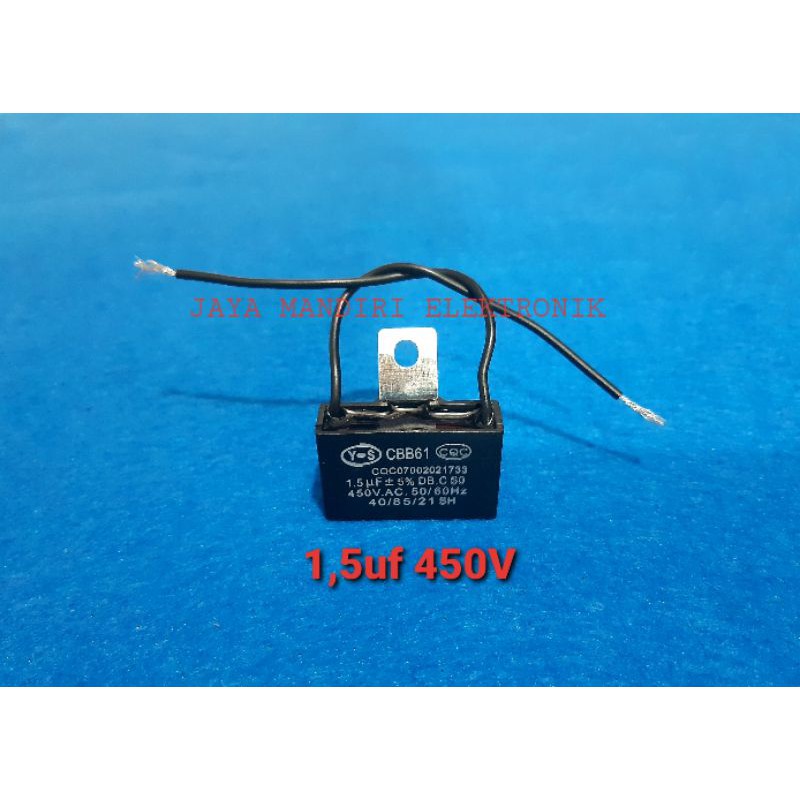 Jual Kapasitor Kipas Angin 1,5uf 450V Shopee Indonesia