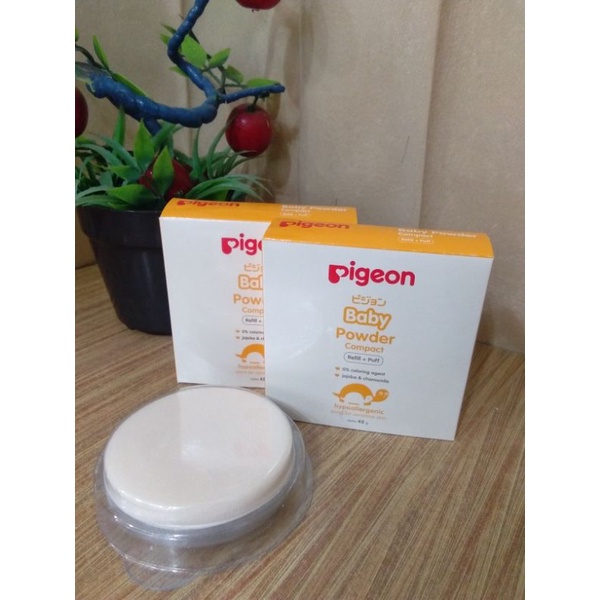 Baby Powder Reffil / Bedak Padat Pigeon