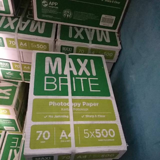 

Kertas HVS Maxi A4 70grm 1dus