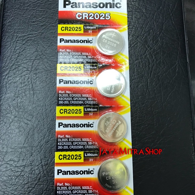 Baterai Panasonic CR 2025 original 3volt