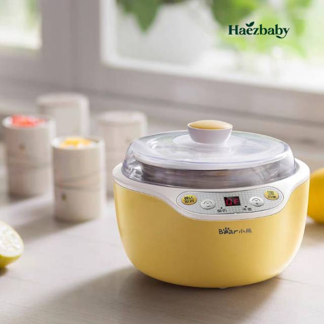 Haezbaby Bear Yoghurt Maker Yellow