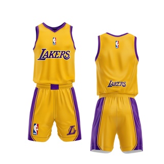 JERSEY BASKET NBA LAKERS KOBE BRYANT FULLPRINT ONE SET
