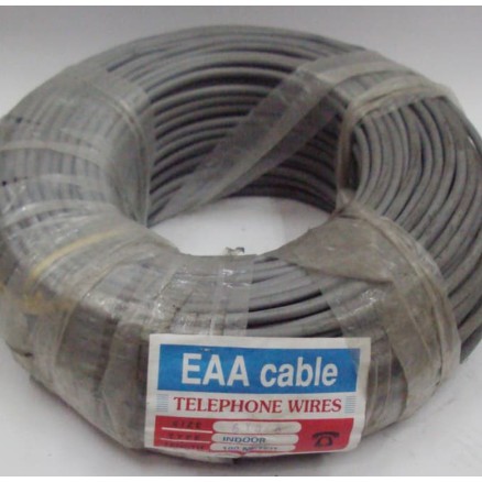 EAA (Eterna) Kabel Telepon Telphone ITC 2X0.6 (1Pair) @100meter